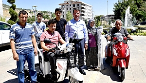 BAŞKAN OKUMUŞ; MUAMMER VE YASİN AMCAYI HAYALLERİNE KAVUŞTURDU