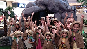 ÇOCUKLAR DİNOZORLARLA BULUŞTU 