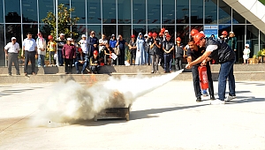 ENGELLİLERE YANGIN EĞİTİM VE TATBİKATI