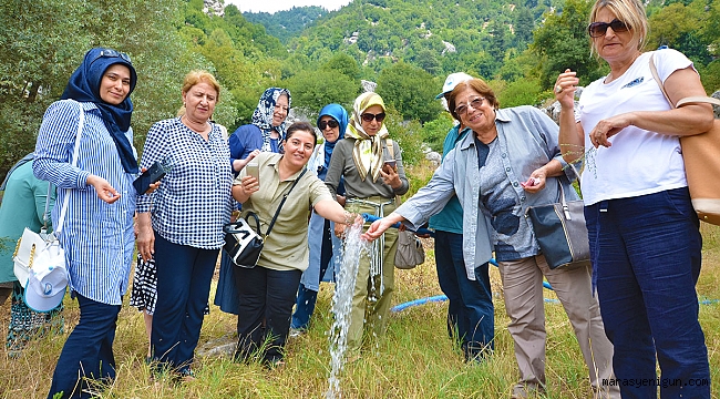 İL KADIN PLATFORMU TEMSİLCİLERİ İÇME SUYU KAYNAKLARINDA