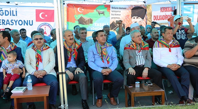 KAHRAMANMARAŞ’TA TOLGADİRLİLER DULKADİRLİLER TÜRKMEN TOYU DÜZENLENDİ