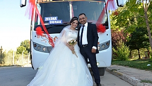 OTOBÜS GELİN ARABASI OLDU 
