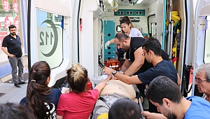 OTOBÜSTE KALP KRİZİ GEÇİREN YAŞLI ADAM KURTARILAMADI 