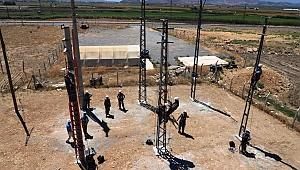 YÜKSEKTE ÇALIŞMANIN KURALLARINI ÖĞRENDİLER 