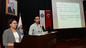 EĞİTİM FAKÜLTESİ 1. SINIF ÖĞRENCİLERİNE UYUM SEMİNERİ VERİLDİ