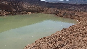 HASTANE TEMELİ GÖLE DÖNDÜ 