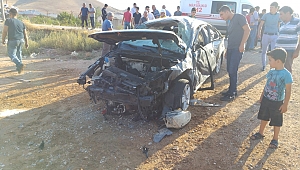 KAHRAMANMARAŞ'TA TRAFİK KAZASI: 4 YARALI 