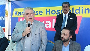 MAHÇİÇEK KAMPÜSE HOŞ GELDİN KAHVALTISINDA ÖĞRENCİLERLE BULUŞTU