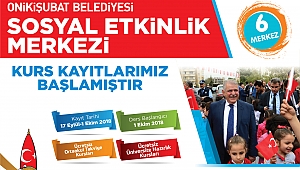 ONİKİŞUBAT BELEDİYESİ EĞİTİMDE DUR DURAK BİLMİYOR