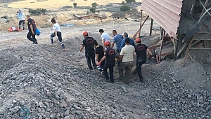 TAŞ KIRMA MAKİNESİNE SIKIŞAN KAYNAK USTASI HAYATINI KAYBETTİ 