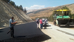 YOL YAPIM ÇALIŞMALARI DEVAM EDİYOR