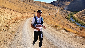 161 KİLOMETRELİK ULTRA MARATONU 20 SAAT 50 DAKİKADA KOŞULDU 