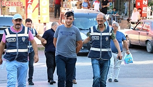 AYNI İŞ YERİNE İKİNCİ KEZ GİRİNCE YAKALANDI 
