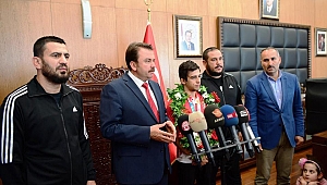 BAŞKAN ERKOÇ: “HALİL KARDEŞİMİZİ TEBRİK EDİYORUZ”