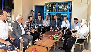 BAŞKAN OKAY, ESNAFLA BİR ARAYA GELDİ
