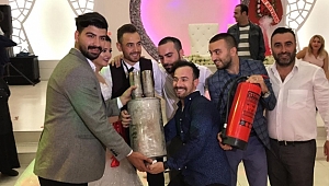 DAMADA DÜĞÜNÜNDE EGZOZ VE YANGIN TÜPÜ TAKTILAR