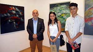 EKREM KUTLU’NUN RESİM SERGİSİNE İLGİ
