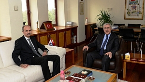KAHRAMANMARAŞ CUMHURİYET BAŞSAVCISI YAZICI, REKTÖR CAN’I ZİYARET ETTİ