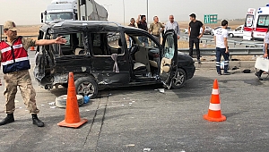 KAHRAMANMARAŞ’TA FECİ KAZA: 1 ÖLÜ, 6 YARALI 