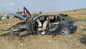KAHRAMANMARAŞ’TA TRAFİK KAZASI: 1 ÖLÜ, 6 YARALI 