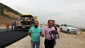 KUZEY ÇEVRE YOLU 1. ETAP ASFALTLANIYOR