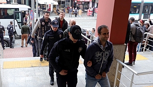 12 FETÖ/PDY ŞÜPHELİSİ ADLİYEYE SEVK EDİLDİ 