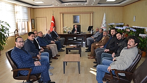 ASKEF’DEN YILMAZ’A HAYIRLI OLSUN ZİYARETİ