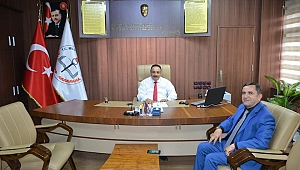 BAŞKAN ŞİMŞEK’TEN MİLLİ EĞİTİM MÜDÜRÜNE ZİYARET 