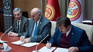 BÜYÜKŞEHİR, MANAS ÜNİVERSİTESİ İLE PROTOKOL İMZALADI