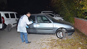 ÇALINAN OTOMOBİL, TERK EDİLMİŞ OLARAK BULUNDU 
