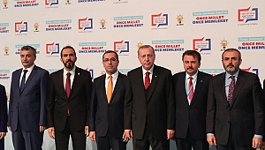 CUMHURBAŞKANI ERDOĞAN, AK PARTİ BELEDİYE BAŞKAN ADAYLARINI AÇIKLADI