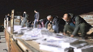 KAHRAMANMARAŞ’TA KAÇAK SİGARA OPERASYONU 