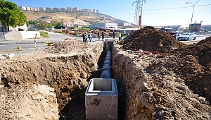 KASKİ’DEN YENİ KANALİZASYON VE YAĞMUR SUYU HATTI