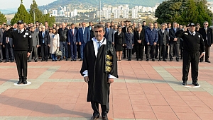 KSÜ  EBEDİYETE İNTİKALİNİN 80. YILINDA GAZİ MUSTAFA KEMAL ATATÜRK’Ü ANDI
