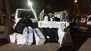  MEYVE SULARININ ARASINDA 14 BİN PAKET KAÇAK SİGARA ÇIKTI 