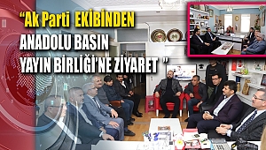 AK PARTİ EKİBİNDEN ABYB'YE ZİYARET