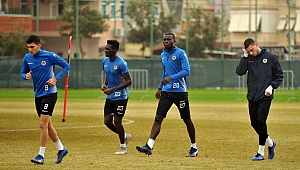 ALANYASPOR KAHRAMANMARAŞSPOR MAÇI HAZIRLIKLARINI SÜRDÜRDÜ 