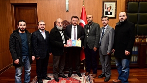 BAŞKAN ERKOÇ'A GÜZEL AHLÂK ZİYARETİ