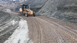 BÜYÜKŞEHİR YOL ÇALIŞMALARINA DEVAM EDİYOR