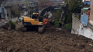 BÜYÜKŞEHİR YOL YAPIM ÇALIŞMALARINA DEVAM EDİYOR
