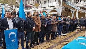 DOĞU TÜRKİSTANLI KEREM ABDULVELİ İÇİN GIYABİ CENAZE NAMAZI KILINDI