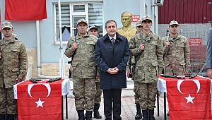 GÖREVE YENİ BAŞLAYAN 7 KORUCU İÇİN YEMİN TÖRENİ DÜZENLENDİ 
