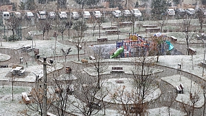 KAHRAMANMARAŞ GÜNE KAR İLE UYANDI 