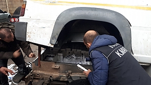 KAHRAMANMARAŞ’TA 2 BİN 500 PAKET KAÇAK SİGARA ELE GEÇİRİLDİ 
