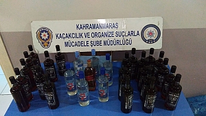 KAHRAMANMARAŞ’TA KAÇAK İÇKİ OPERASYONUNDA 8 GÖZALTI 