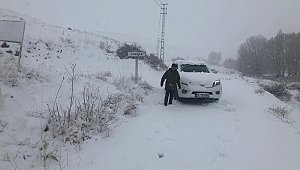 KAHRAMANMARAŞ’TA KAR YAĞIŞI HAYATI OLUMSUZ ETKİLEDİ 