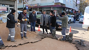 PAZARCIK BELEDİYESİ TARAFINDAN YOL ONARIM ÇALIŞMALARI DEVAM EDİYOR