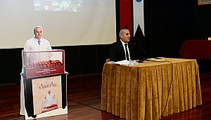 YAZAR MUSTAFA TOPCUOĞLU, ÜNİVERSİTEMİZDE SÖYLEŞİ GERÇEKLEŞTİRDİ