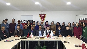 AFŞİNDER, “SÜNNET VE EDEP” KONULU SÖYLEŞİ YAPTI