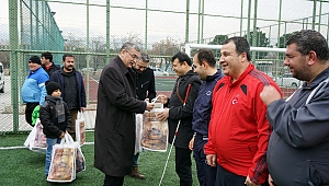 BÜYÜKŞEHİR’DEN GÖRME ENGELLİLERE FUTBOL MAÇI